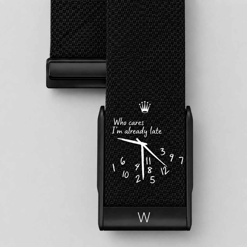 Pulsera OUBAND | Tiempo Noir (Clip Noir)