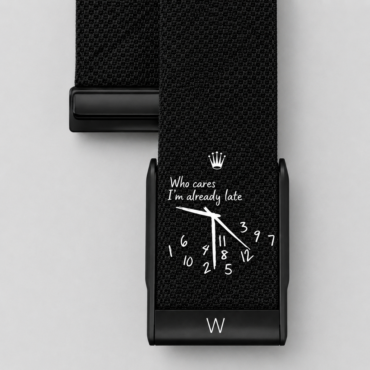Pulsera OUBAND | Tiempo Noir (Clip Noir)