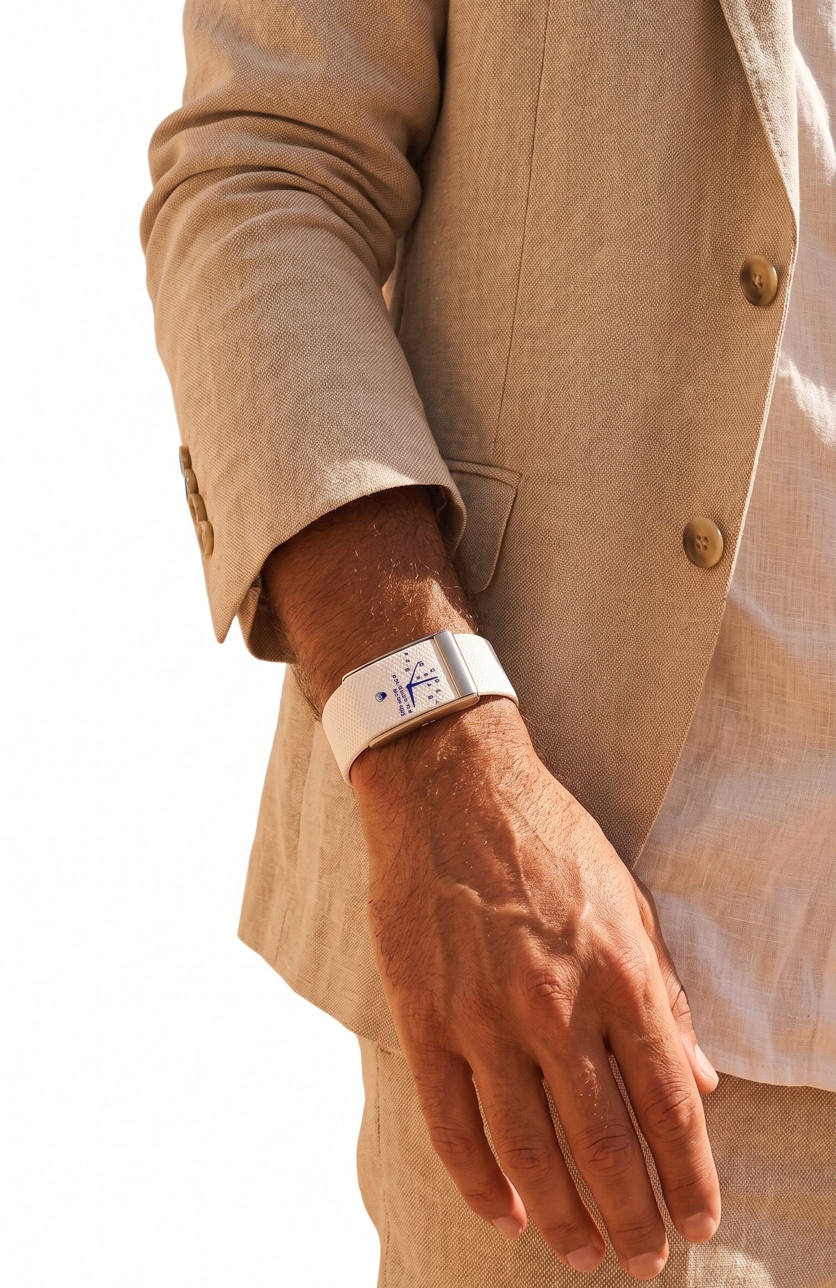 Pulsera OUBAND | "White Time"