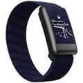 Pulsera OUBAND | Time Bleu (Clip Noir)