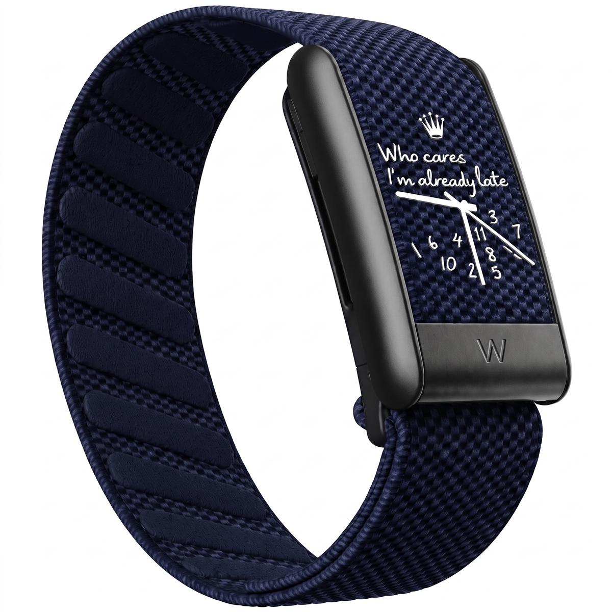 Pulsera OUBAND | Time Bleu (Clip Noir)
